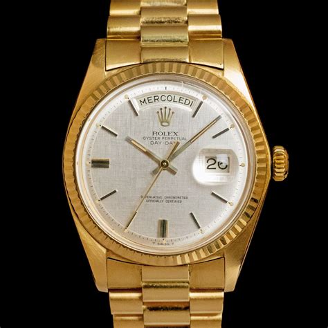 rolex day date 1803|rolex day date smooth bezel.